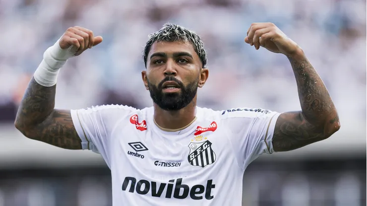 Gabigol volta a ser decisivo no Santos. Foto: Ricardo Moreira/Getty Images