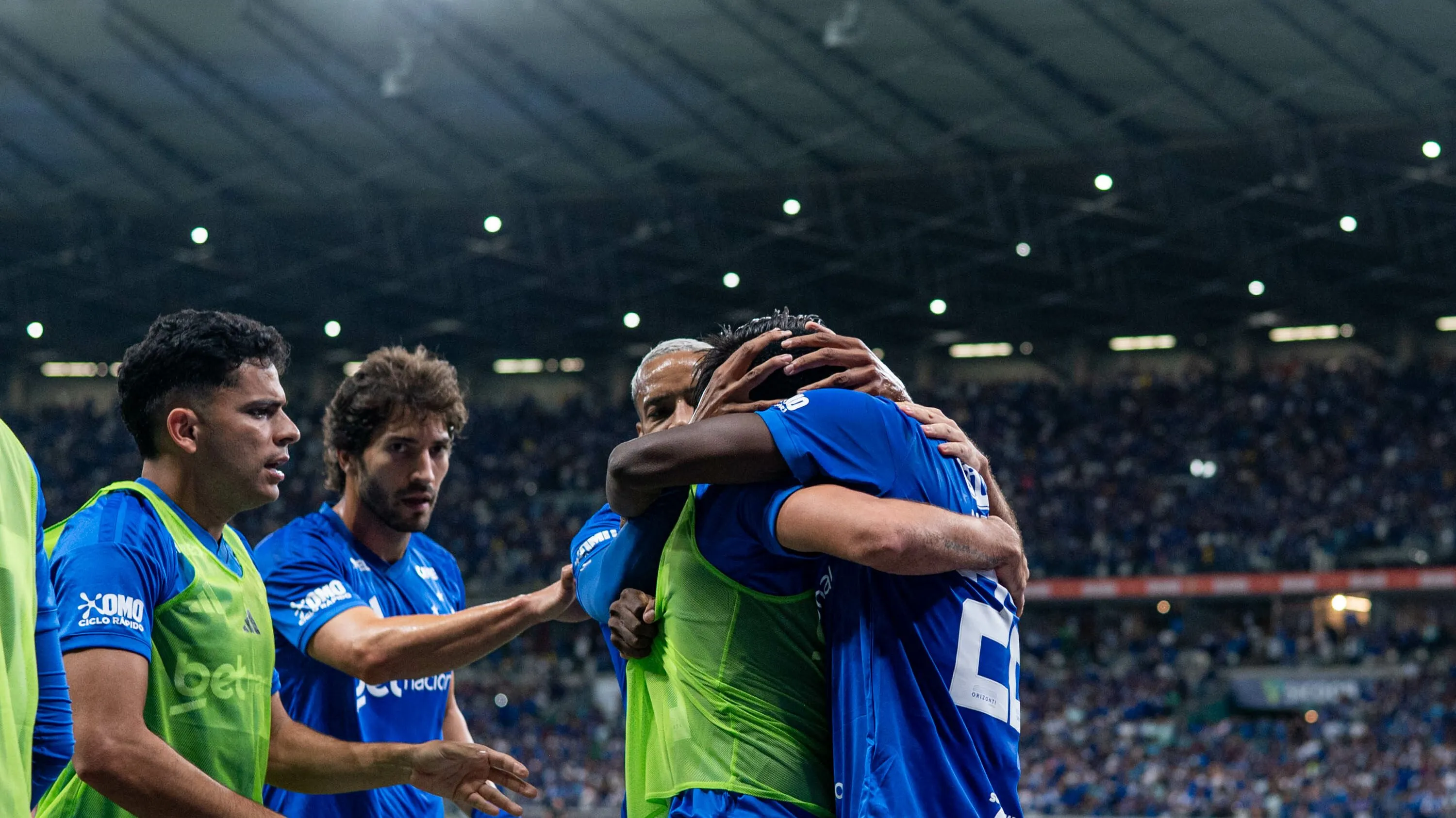 Néiser comemora seu gol durante partida contra o Bragantino Foto: Alessandra Torres/AGIF