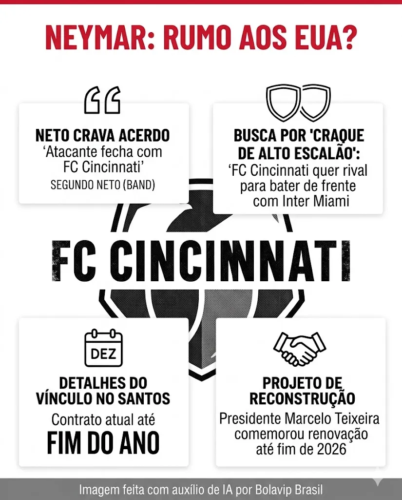 Infográfico - Foto: gerada com auxílio de IA pelo Bolavip Brasil.