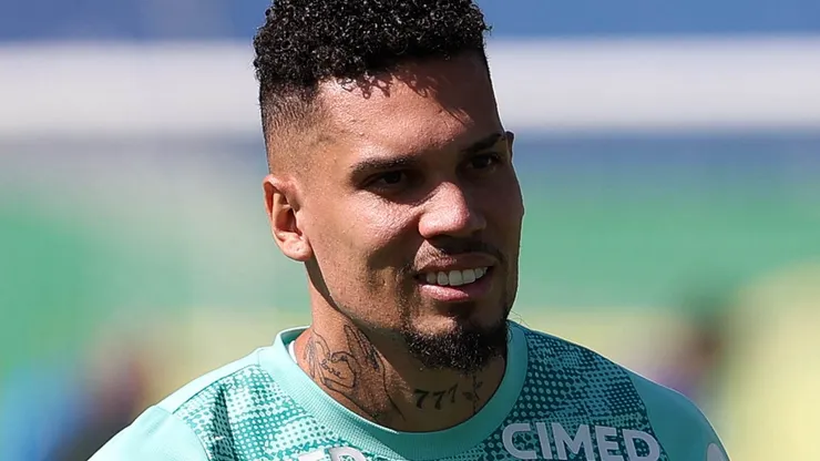 Paulinho segue se condicionando fisicamente. Foto: Cesar Greco/Palmeiras