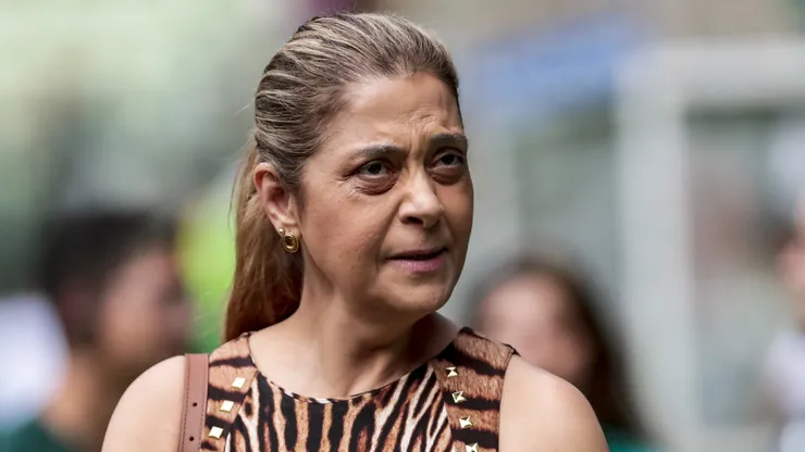 - Leila Pereira presidente do Palmeiras durante partida contra o Mirassol