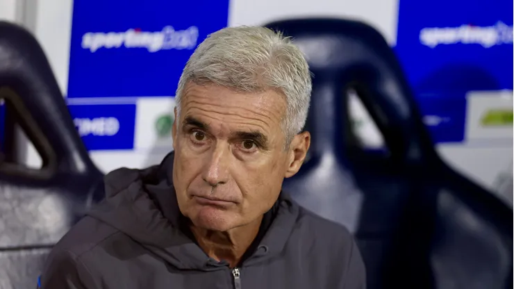 - Luis Castro tecnico do Gremio durante partida contra o Palmeiras
