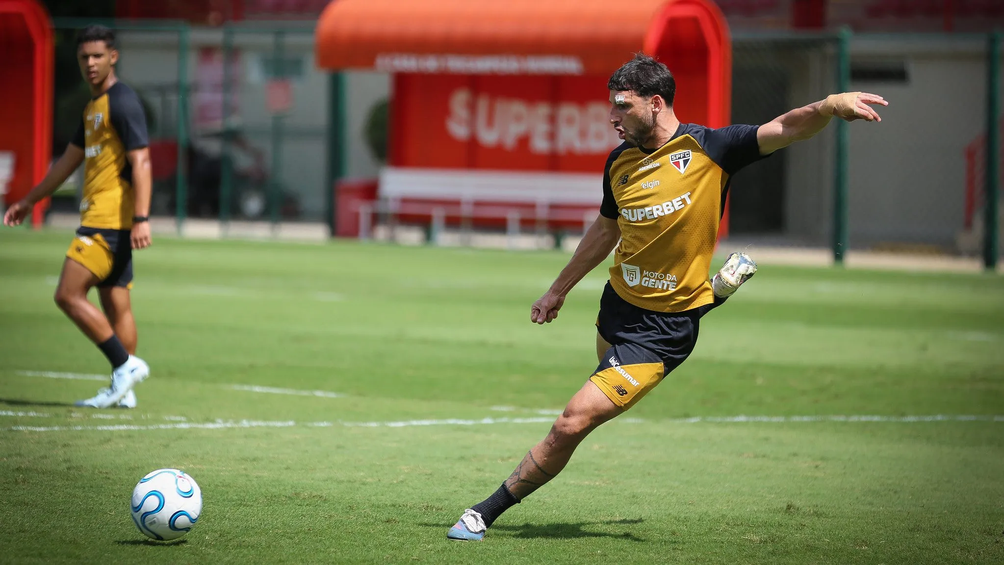 Calleri está de volta e vai encarar a equipe chilena – Foto: Erico Leonan / São Paulo FC
