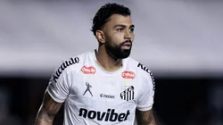 Gabigol pelo Santos FC.