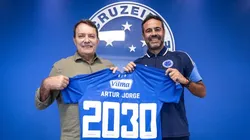 Técnico agora tem contrato até 2030 - Foto: Gustavo Aleixo/Cruzeiro
