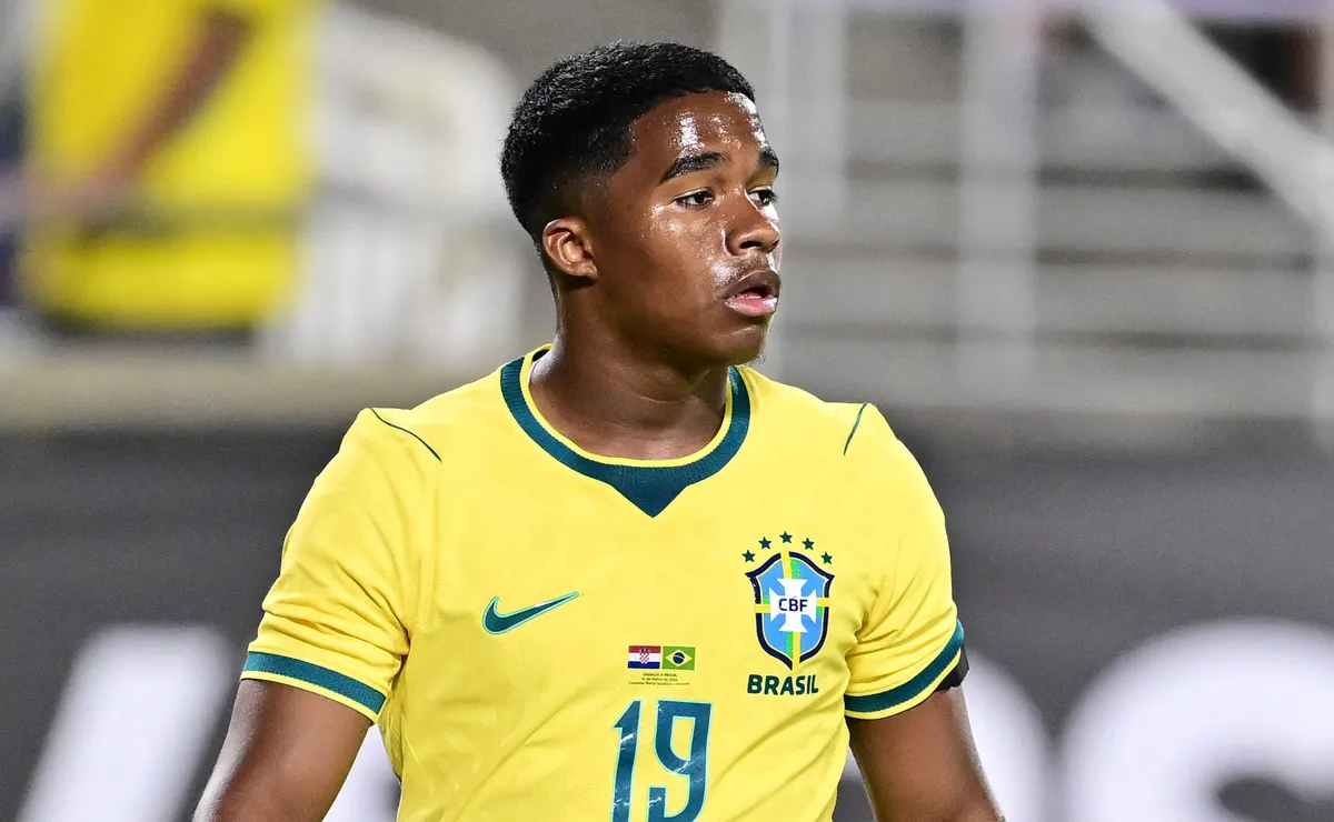 Palmeiras se anima com possibilidade de receber R$ 74 milhões do Real Madrid por Endrick