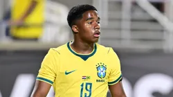 Endrick, atacante do Lyon, emprestado pelo Real Madrid - Foto: Julio Aguilar/Getty Images