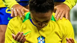 Dudinha com a Seleção Brasileira. Foto: Fabio Giannelli/AGIF