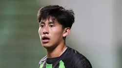 Miguelito, meia boliviano do Santos - Foto: Gilson Lobo/AGIF