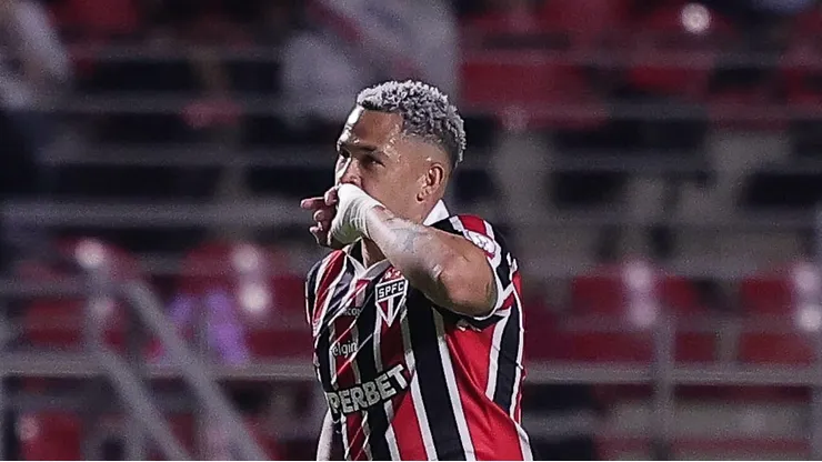Luciano, atacante do São Paulo - Foto: Ettore Chiereguini/AGIF