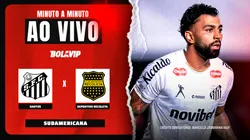 Acompanhe Santos x Recoleta pela Sul-Americana. Foto: Marcello Zambrana/AGIF