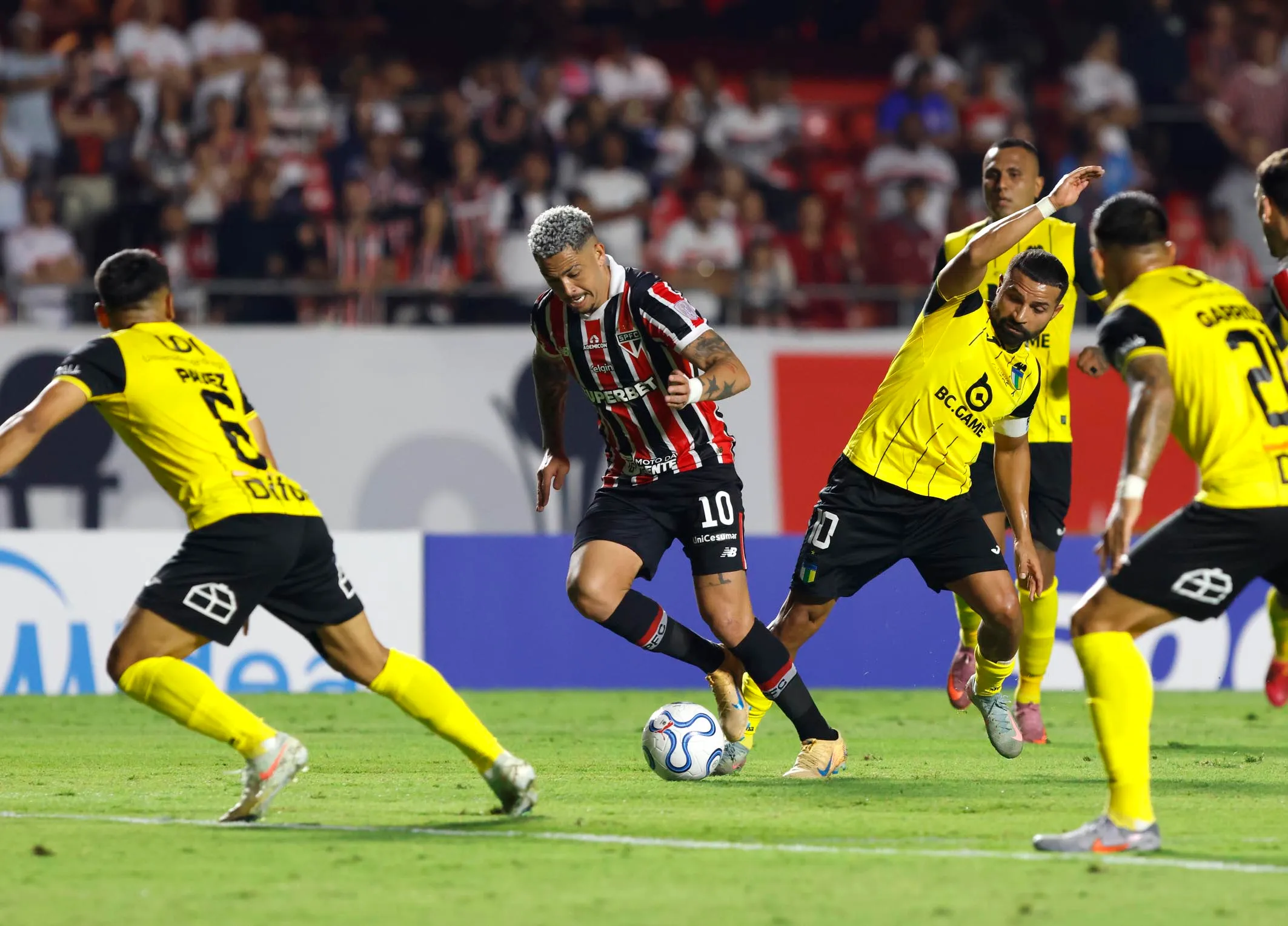 São Paulo x O’Higgins. Foto: Paulo Pinto / São Paulo FC