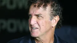 Cuca durante o confronto entre Santos e Recoleta na Vila Belmiro Foto: Mauricio De Souza/AGIF