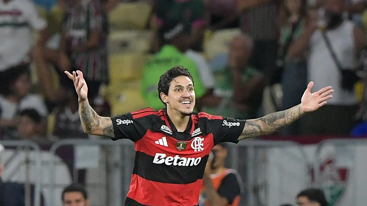 Pedro, atacante do Flamengo
