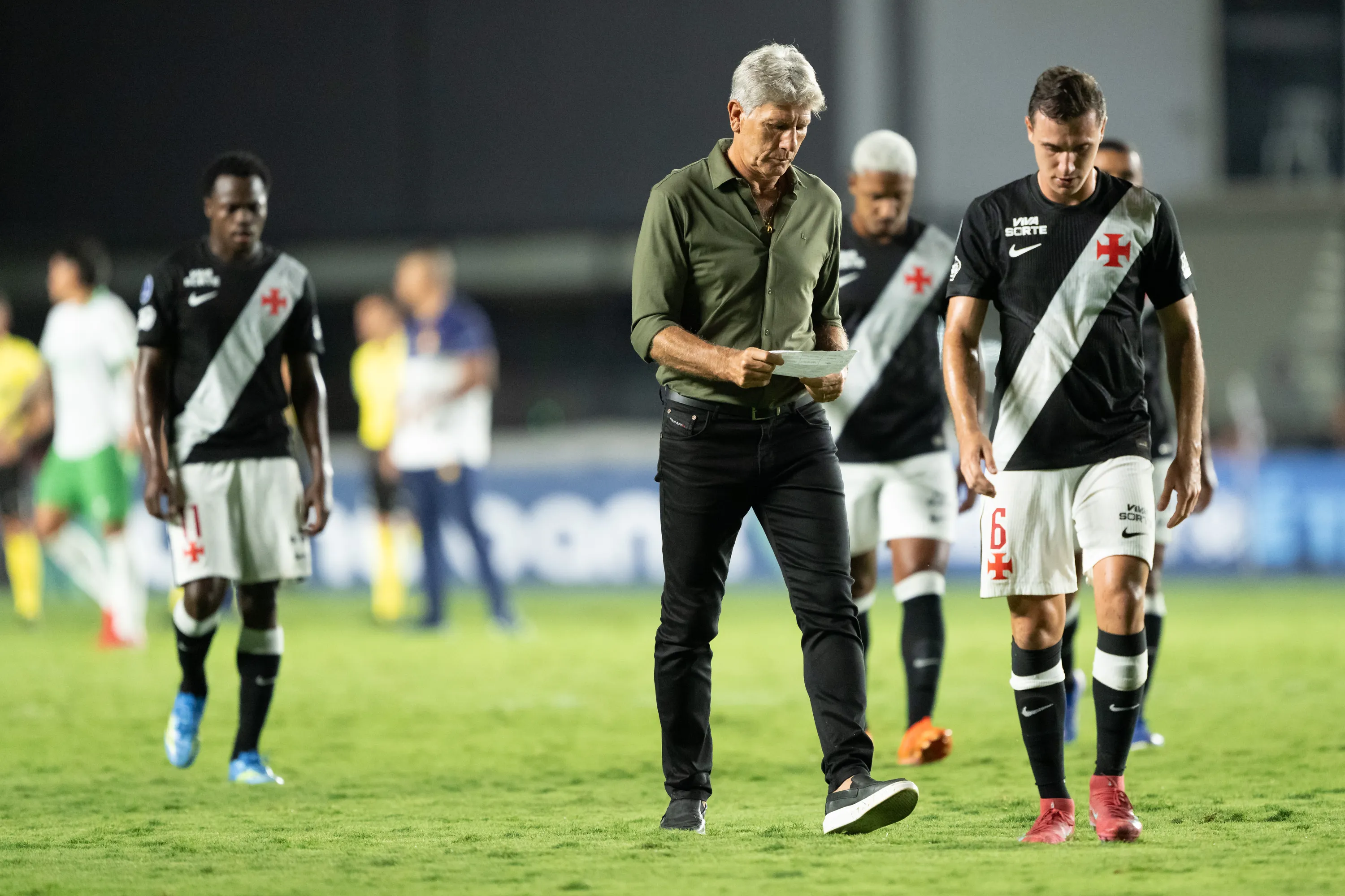 Vasco leva virada do Audax Italiano em São Januário. Foto: Jorge Rodrigues/AGIF