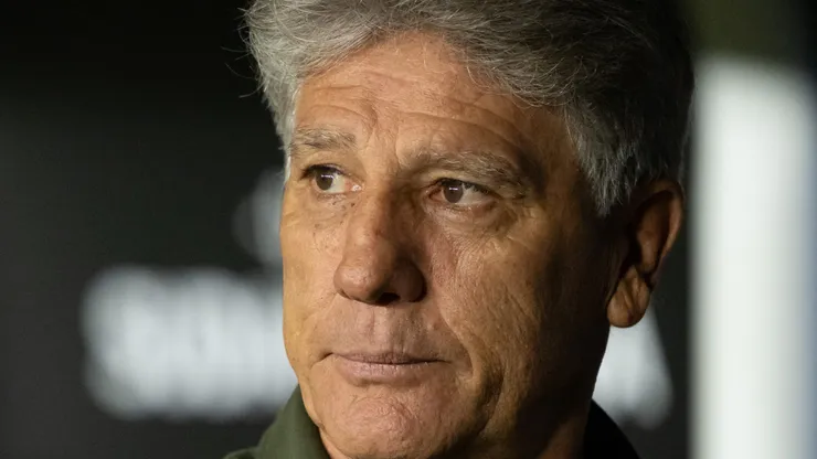 - Renato Gaucho tecnico do Vasco durante partida contra o Audax Italiano