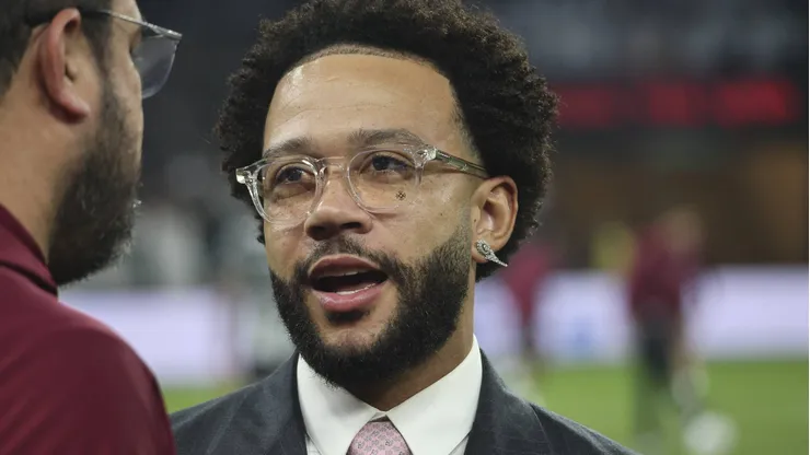 Postura de Memphis Depay vem desagradando. Foto: Leco Viana/IMAGO/TheNews2