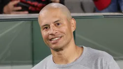 Alex durante partida do Operário no estadual