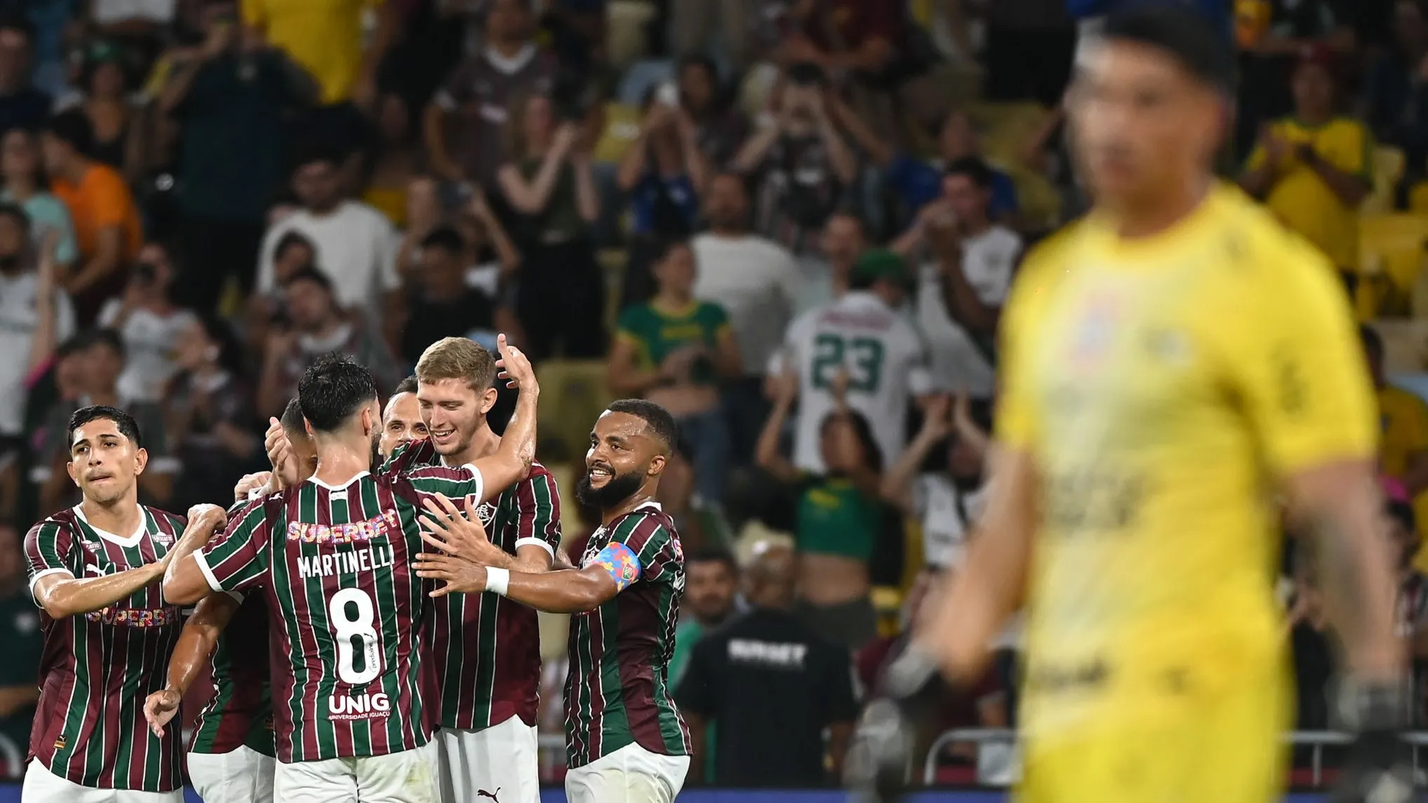 Fluminense X Corinthians. Foto: Jayson Braga/AGIF