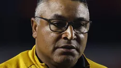 Roger durante vitória sobre a equipe chilena