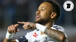 Neymar tem 56,4% de aproveitamento pelo Santos - Foto: Mauricio De Souza/AGIF