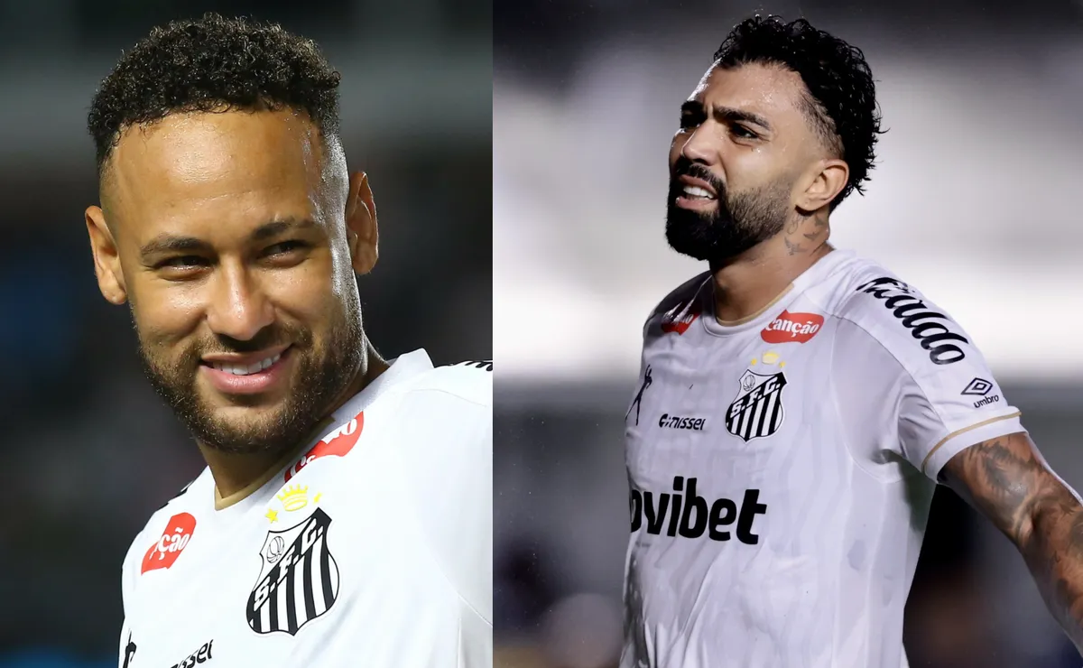 Neymar ‘cresce’ e desbanca Gabigol em participações diretas em gols na Era Cuca no Santos