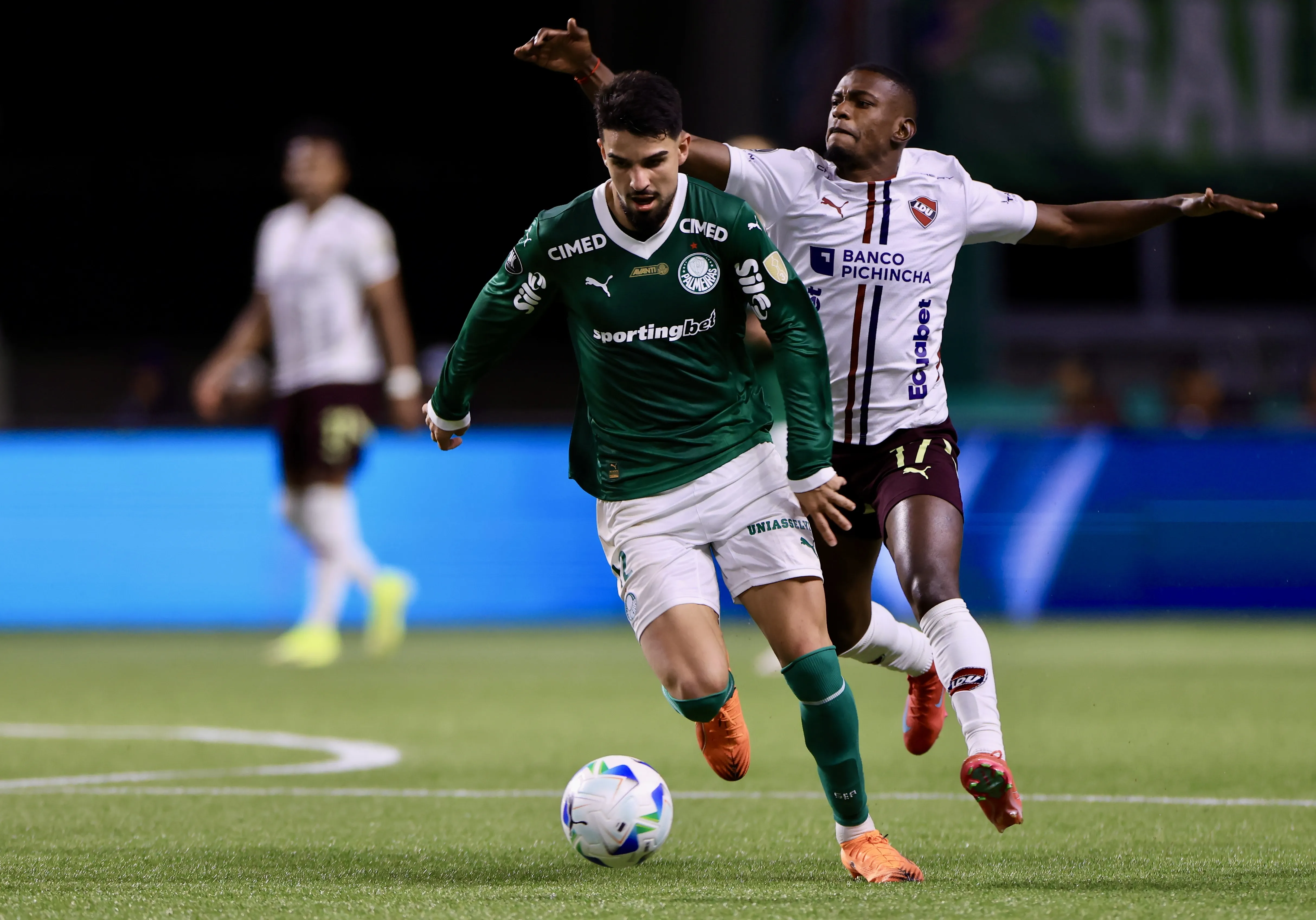 O Palmeiras atropelou a LDU no Allianz Parque pela Libertadores 2025. Foto: Marcello Zambrana/AGIF