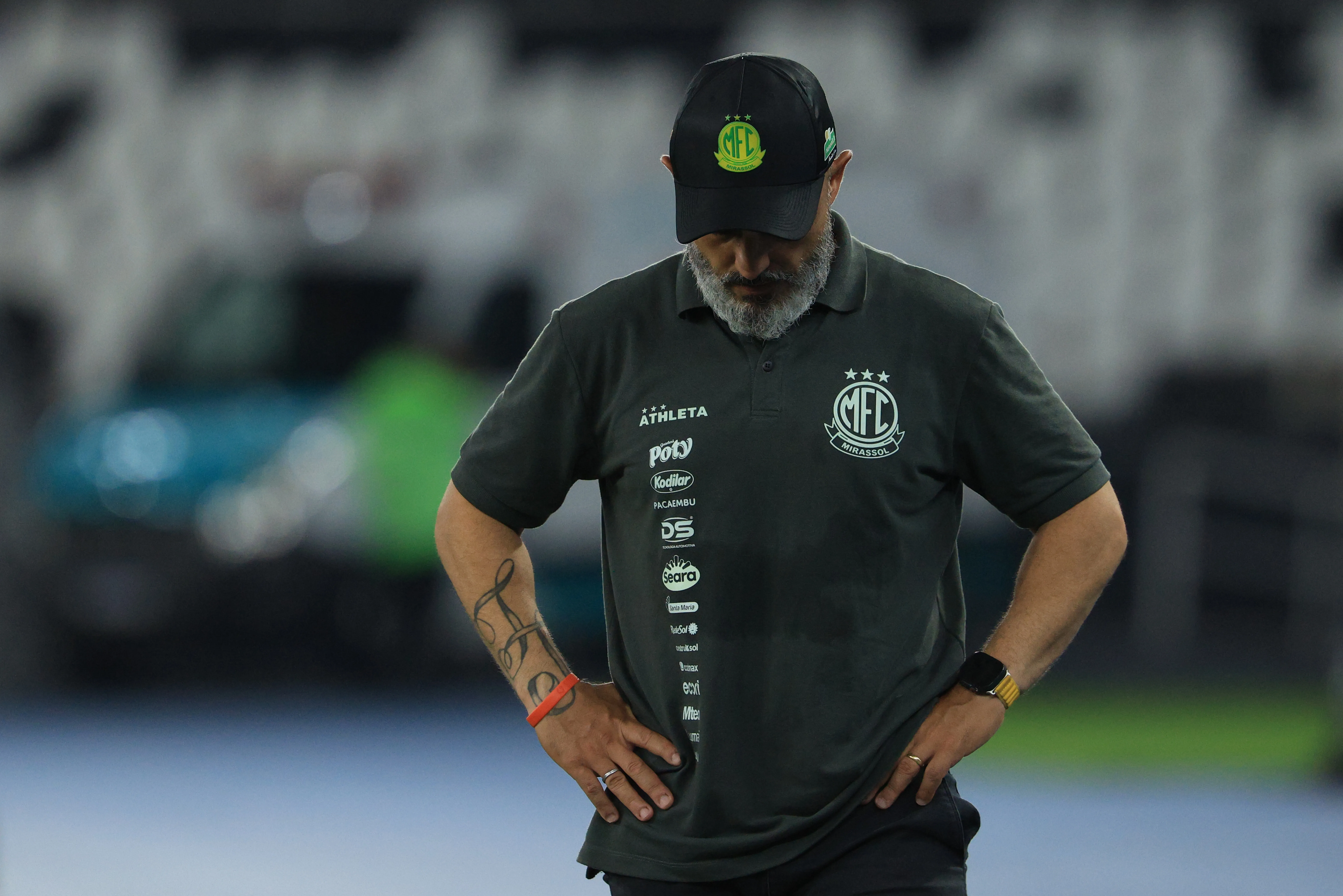 Rafael Guanaes, técnico do Mirassol. (Photo by Wagner Meier/Getty Images)