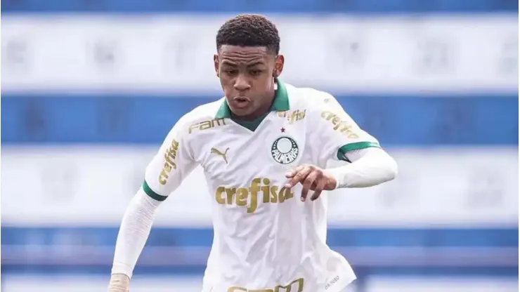 Eduardo Conceição, meia do Palmeiras e da Seleção Brasileira Sub-17 - Foto: Fabio Menotti/Palmeiras