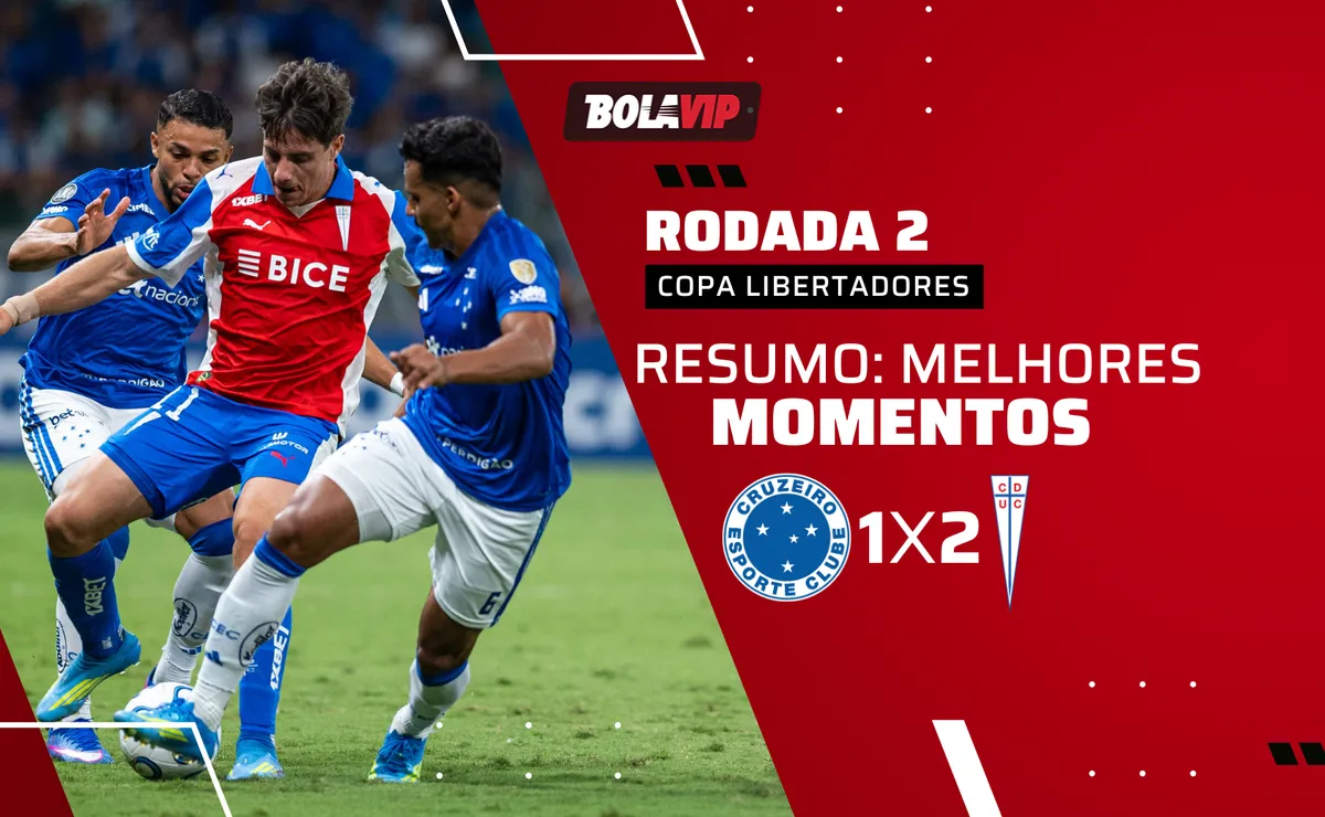 Cruzeiro 1 x 2 Universidad Católica: resumo completo do jogo pela Copa Libertadores 2026