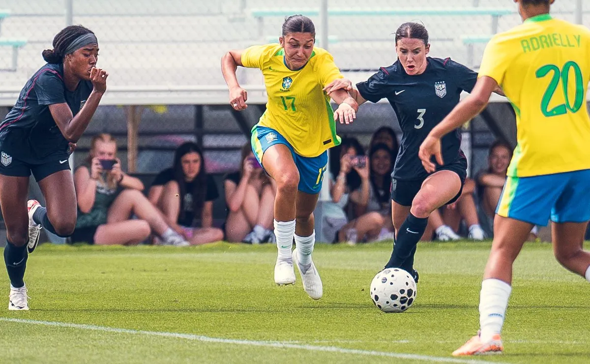 Evolução em Missouri: Seleção Brasileira Sub-20 empata com os EUA em amistoso