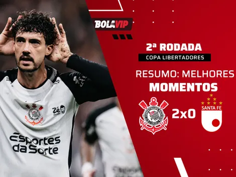 Corinthians vence Santa Fé e mantém liderança na Libertadores