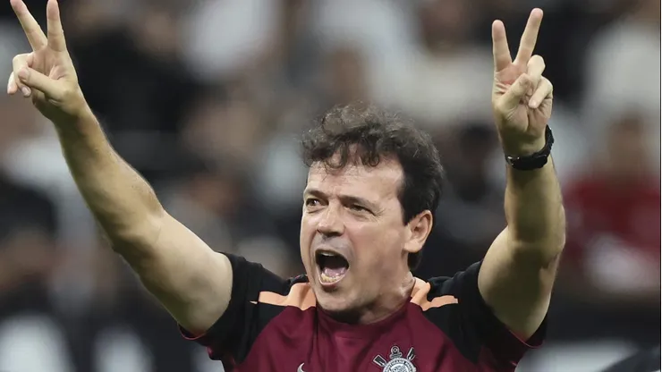Fernando Diniz no Corinthians.