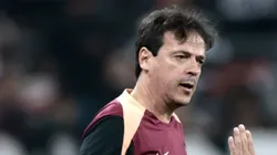 Fernando Diniz tecnico do Corinthians durante partida contra o Palmeiras no estadio Arena Corinthians pelo campeonato Brasileiro A 2026.