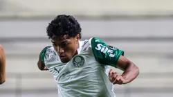 Heittor durante jogo do Sub-20 do Verdão. (Foto: Fabio Menotti/Palmeiras/by Canon).