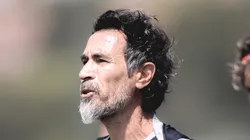 Eduardo Domínguez durante treino do Galo nos últimos dias