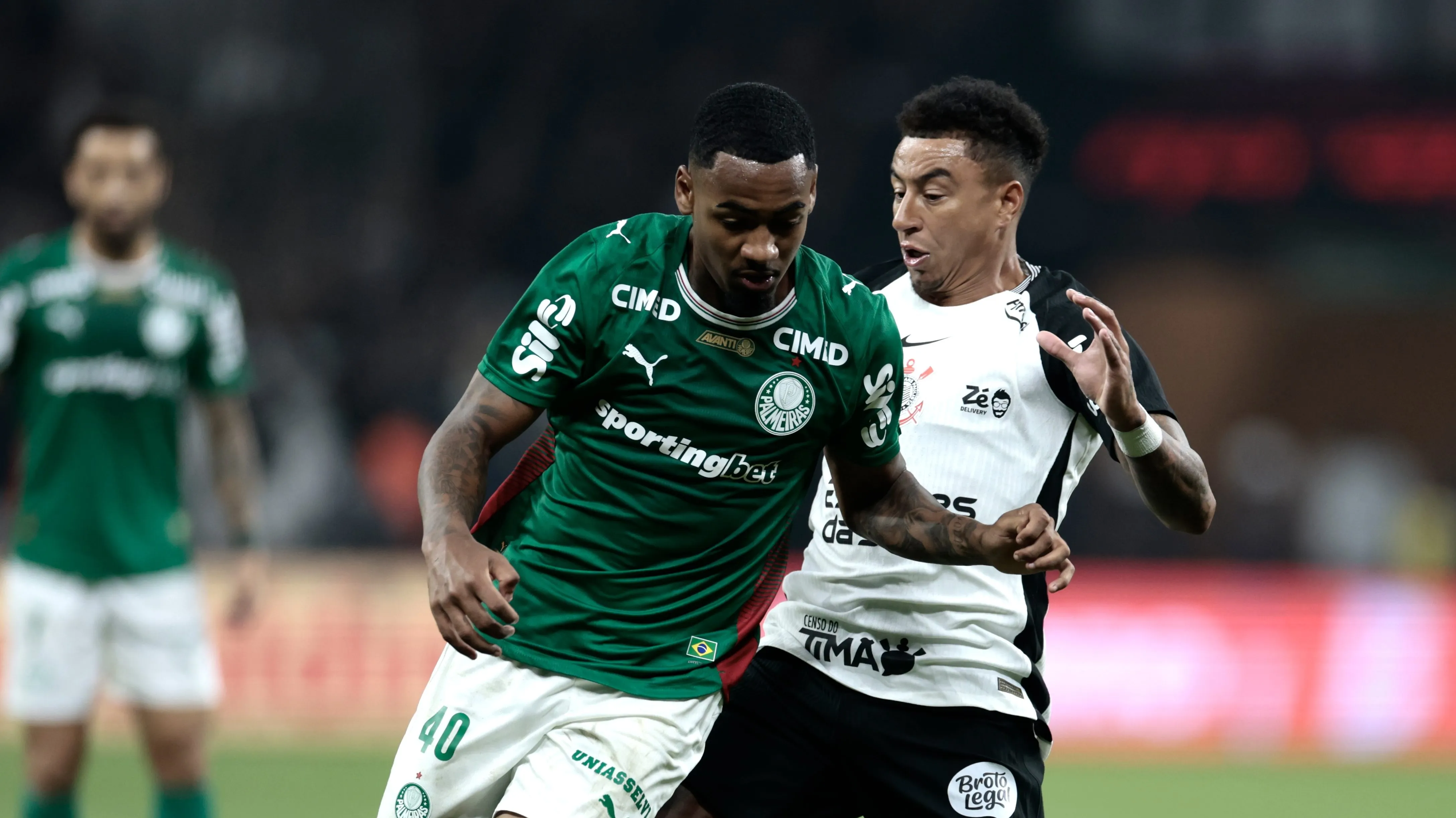 Foto: Marcello Zambrana/AGIF – Allan durante jogo contra o Corinthians.