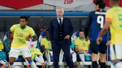 Ancelotti na Seleção Brasileira. Foto: Toru Hanai/Getty Images