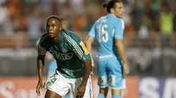 Patrick Vieira. Jogo entre Palmeiras x Sporting Cristal, pela Copa Libertadores, no Pacaembu. 14 de Fevereiro de 2013, Sao Paulo, Sao Paulo, Brasil. Foto: Piervi Fonseca/AGIF