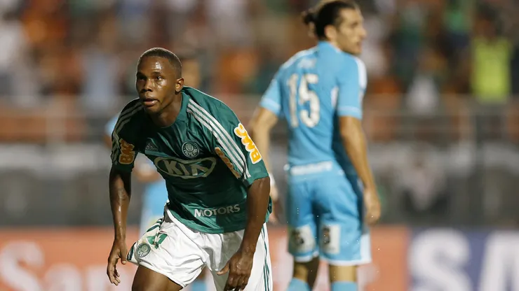 Patrick Vieira. Jogo entre Palmeiras x Sporting Cristal, pela Copa Libertadores, no Pacaembu. 14 de Fevereiro de 2013, Sao Paulo, Sao Paulo, Brasil. Foto: Piervi Fonseca/AGIF