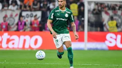 Murilo (Palmeiras) durante jogo contra o Corinthians, no dia 12.04.2026. Foto: Arena LTDA/Alamy Live News