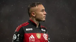 Everton Cebolinha pelo Flamengo. Foto: Jorge Rodrigues/AGIF