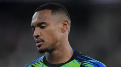 RJ - RIO DE JANEIRO - 17/08/2025 - BRASILEIRO A 2025, BOTAFOGO X PALMEIRAS - John goleiro do Botafogo durante partida contra o Palmeiras no estadio Engenhao pelo campeonato Brasileiro A 2025. Foto: Thiago Ribeiro/AGIF