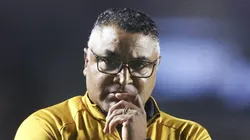 Roger Machado durante triunfo do SPFC na Sul-Americana