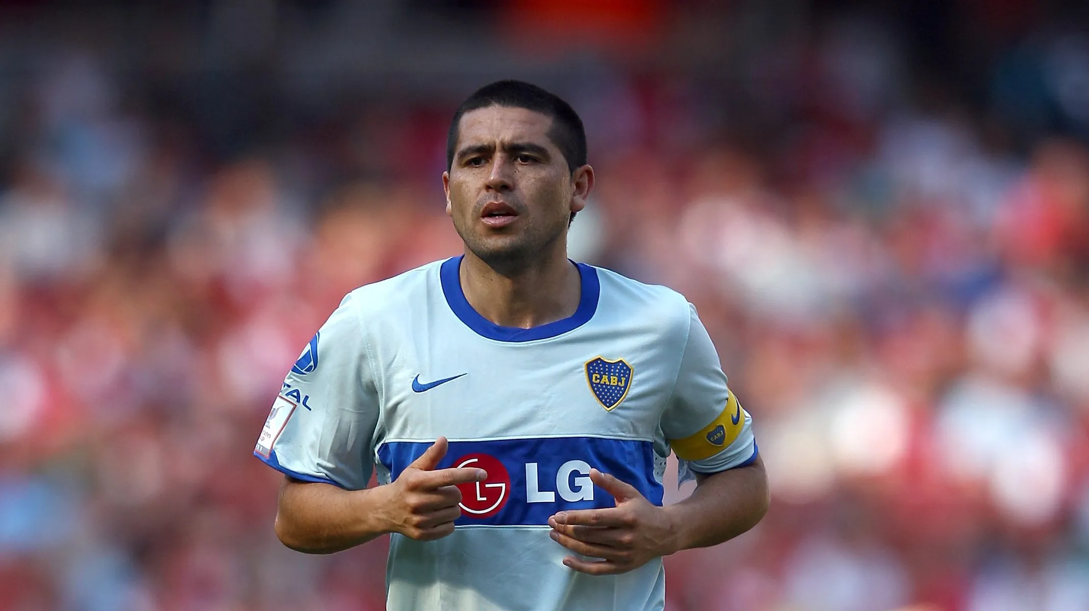 Riquelme em ação pelo Boca Juniors (ARG). Foto: Richard Heathcote/Getty Images
