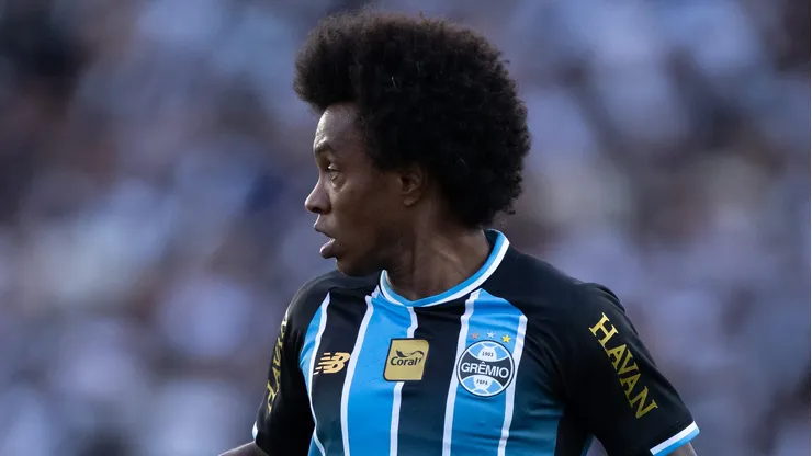 - Willian jogador do Gremio durante partida contra o Vasco no estadio Sao Januario pelo campeonato Brasileiro A 2026.