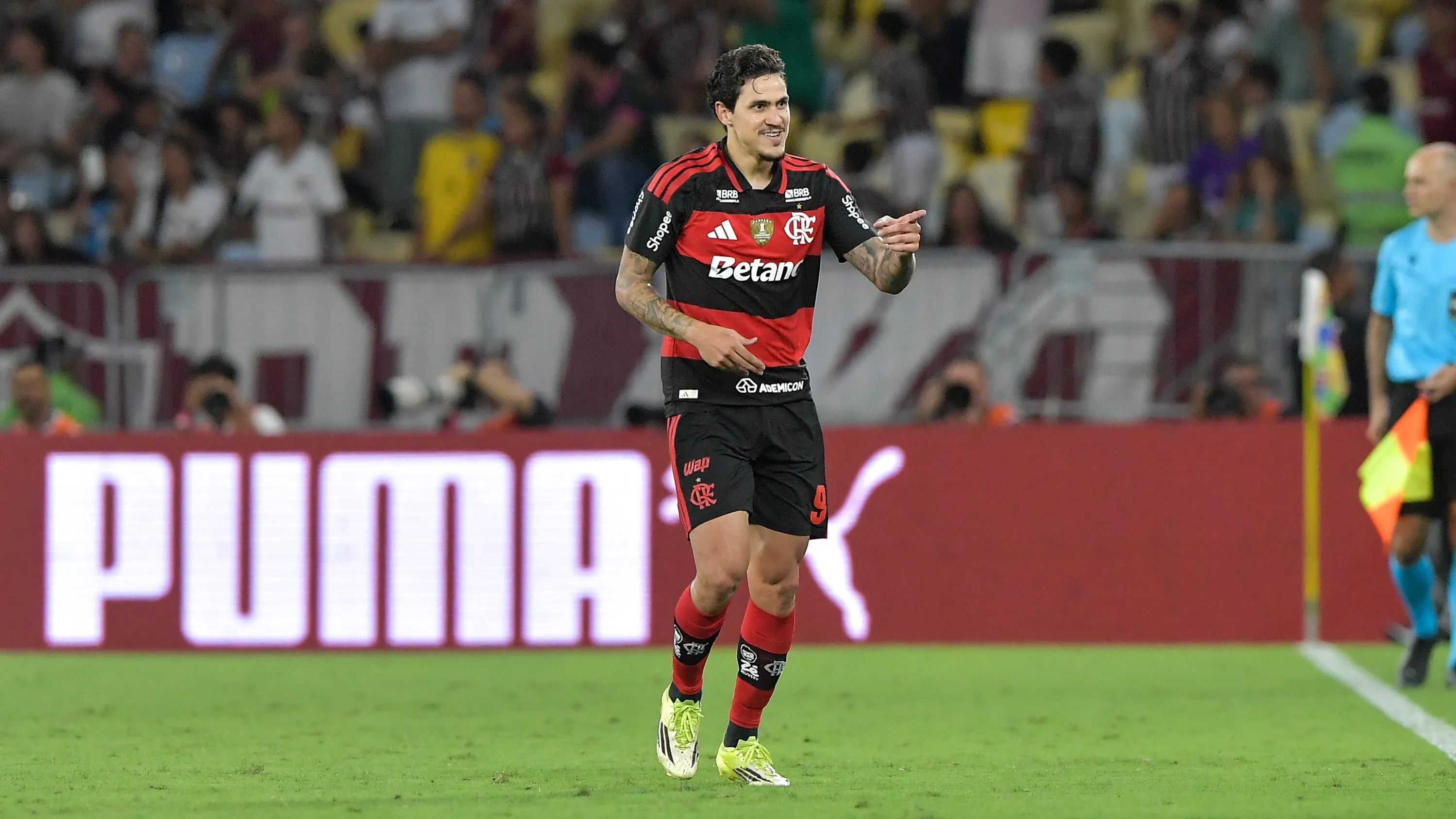 Pedro voltou a marcar muitos gols - Foto: Thiago Ribeiro/AGIF.