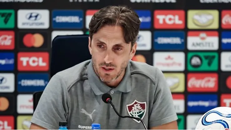 Zubeldía no Fluminense. Foto: Marcelo Gonçalves/Fluminense