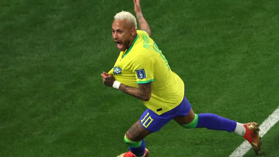 Neymar na Copa. Foto: Alex Pantling/Getty Images