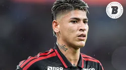 Carrascal jogador do Flamengo durante partida contra o Remo no estádio Maracanã pelo campeonato Brasileiro A 2026.